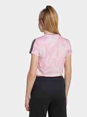 adidas Pink House of Tiro Colors of Football Crop T-Shirt Kids - Image 3 of 6