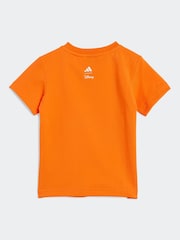 adidas Orange Disney Mickey Mouse Top & Shorts set Infant Kids - Image 3 of 7