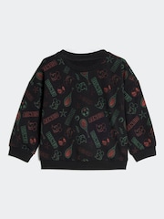 adidas Black Disney Mickey Mouse Sweatshirt and Jogger Infant Kids - Image 2 of 7