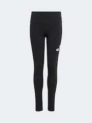 adidas Black Everyday Glam Cotton Leggings Kids - Image 6 of 6