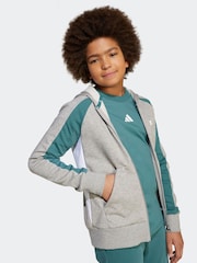 adidas otroška trenirka z izrazitim barvnim vzorcem Seasonal Essentials - Slika 3 iz 4