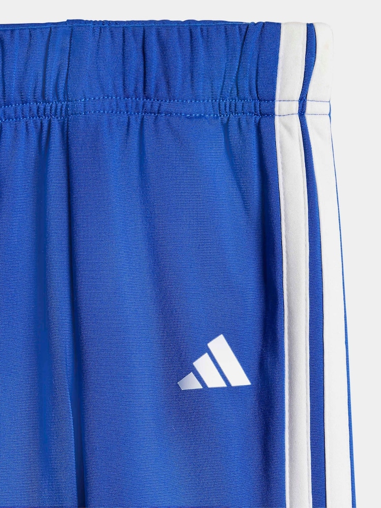 adidas Blue Seasonal Essentials Tiberio 3-Stripes Tricot Tracksuit Infant Kids - Image 7 of 7
