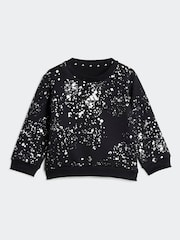 adidas Black Glam Infant Kids Sweatshirt and Leggings Set - Image 2 of 7