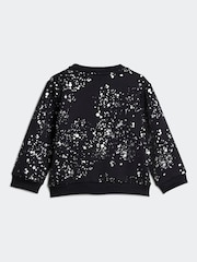 adidas Black Glam Infant Kids Sweatshirt and Leggings Set - Image 3 of 7