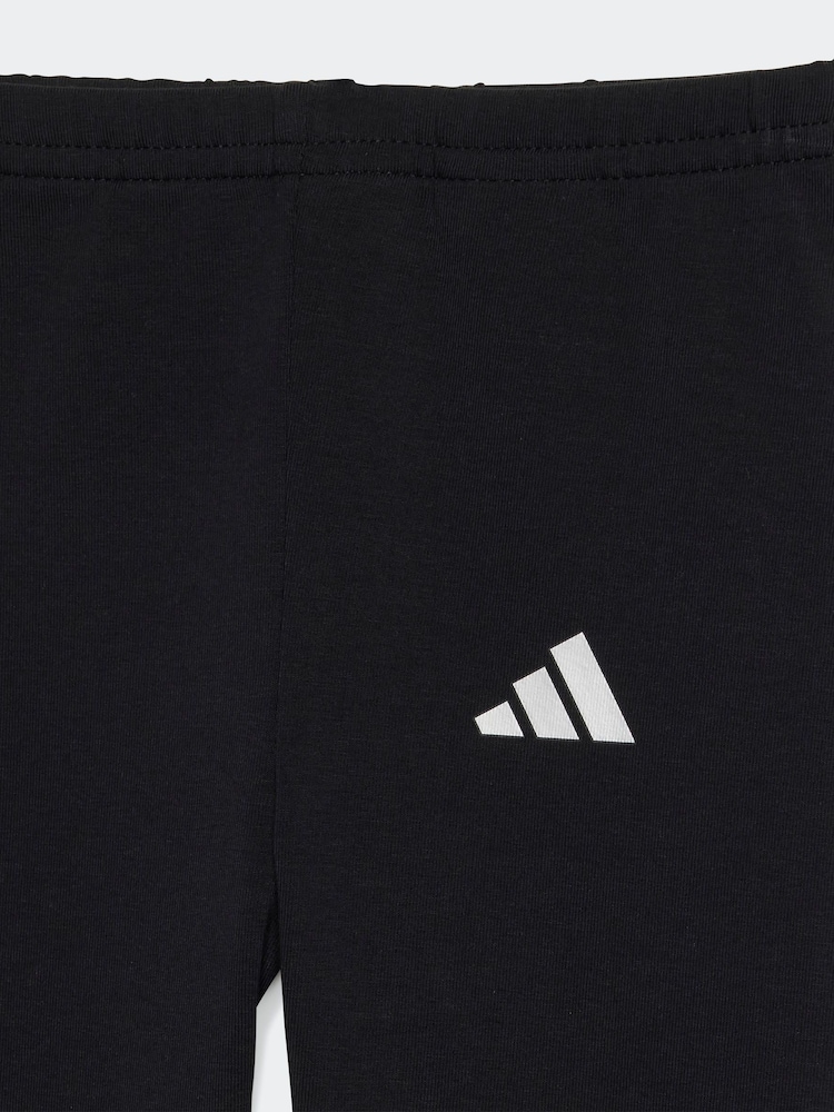 adidas Black Glam Infant Kids Sweatshirt and Leggings Set - Image 7 of 7 adidas Black Glam Infant Kids Sweatshirt and Leggings Set - Image 7 of 7