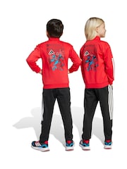 adidas Red Marvel Spider-Man Tracksuit Little Kids - Image 1 of 8