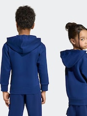 adidas Blue Essentials Little Kids Hoodie - Image 7 of 8