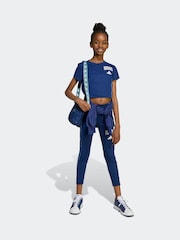 adidas Blue Train Essentials Collegiate T-Shirt Kids - Image 3 of 5