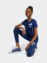 adidas Blue Train Essentials Collegiate T-Shirt Kids - Image 5 of 5