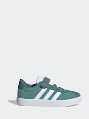 adidas Green VL Court 3.0 Trainers - Image 1 of 9