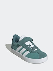 adidas Green VL Court 3.0 Trainers - Image 3 of 9