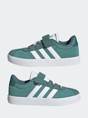 adidas Green VL Court 3.0 Trainers - Image 5 of 9
