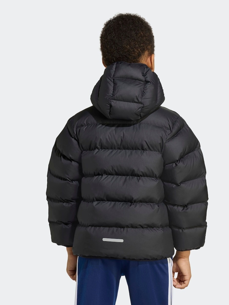 adidas Black Synthetic Down Little Kids Jacket - Image 2 of 7 adidas Black Synthetic Down Little Kids Jacket - Image 2 of 7