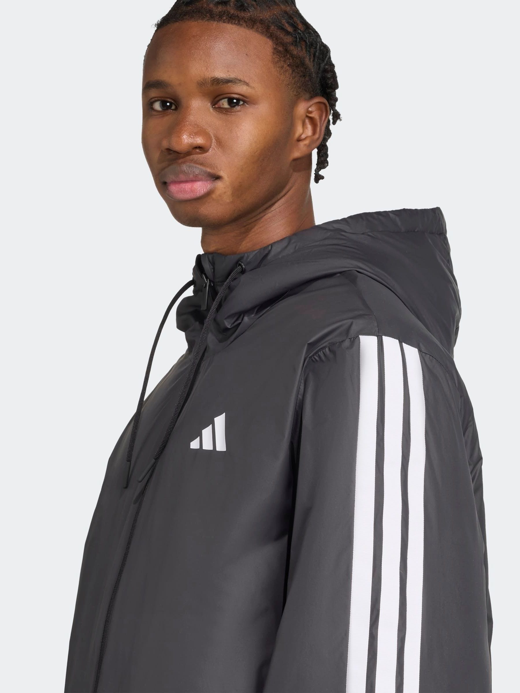 Satın al Siyah - adidas Essentials CLIMAWARM 3-Çizgi Yalıtımlı