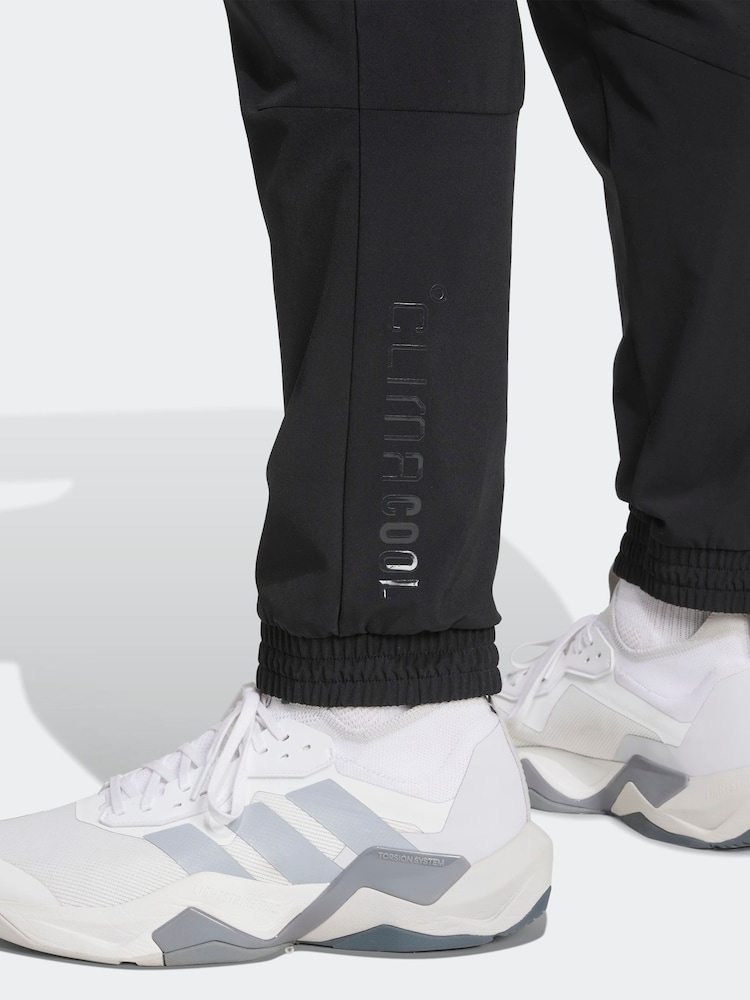 adidas Black Tech Apparel Trackpants - Image 4 of 4
