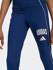 adidas Blue Train Essentials Collegiate Leggings Kids - Image 4 of 6
