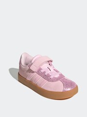 adidas Pink VL Court 3.0 Trainers - Image 3 of 9