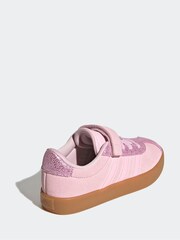 adidas Pink VL Court 3.0 Trainers - Image 4 of 9