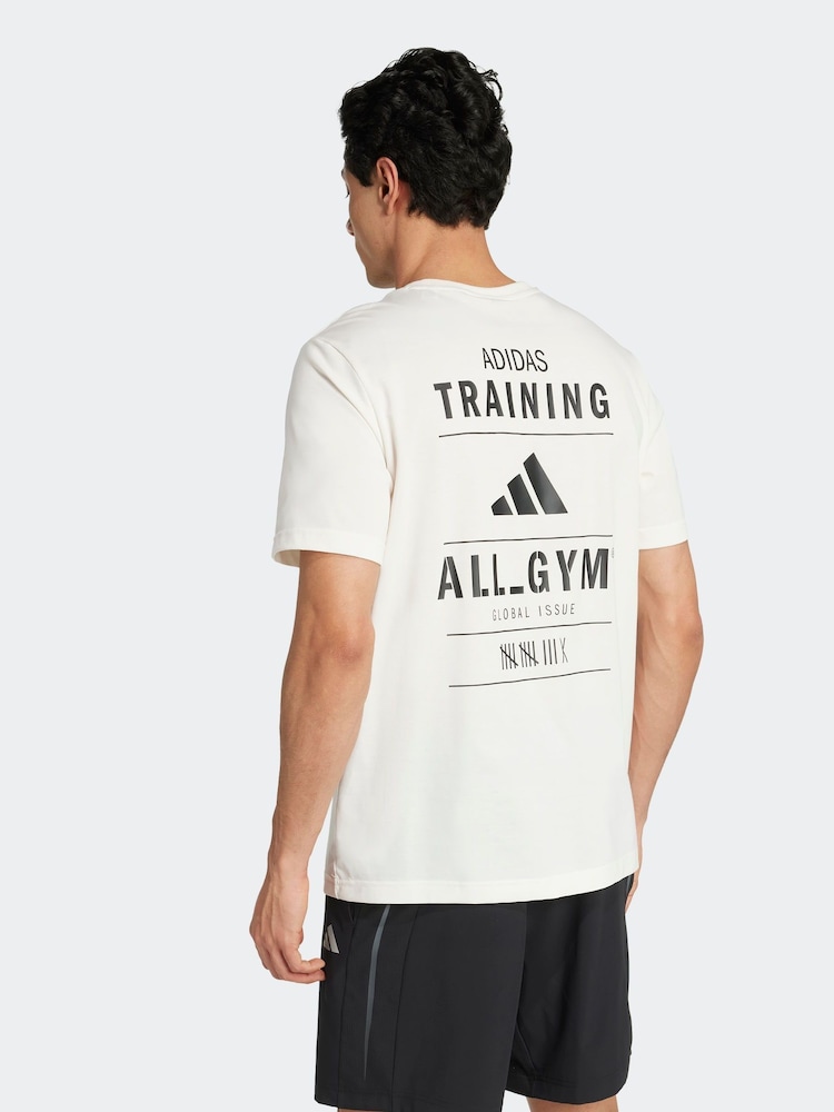 adidas Brown Light Climacool Category Training Graphic T-Shirt - Image 1 of 6 adidas Brown Light Climacool Category Training Graphic T-Shirt - Image 1 of 6