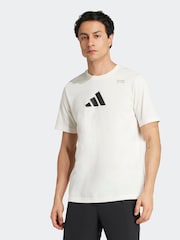 adidas Brown Light Climacool Category Training Graphic T-Shirt - Image 2 of 6