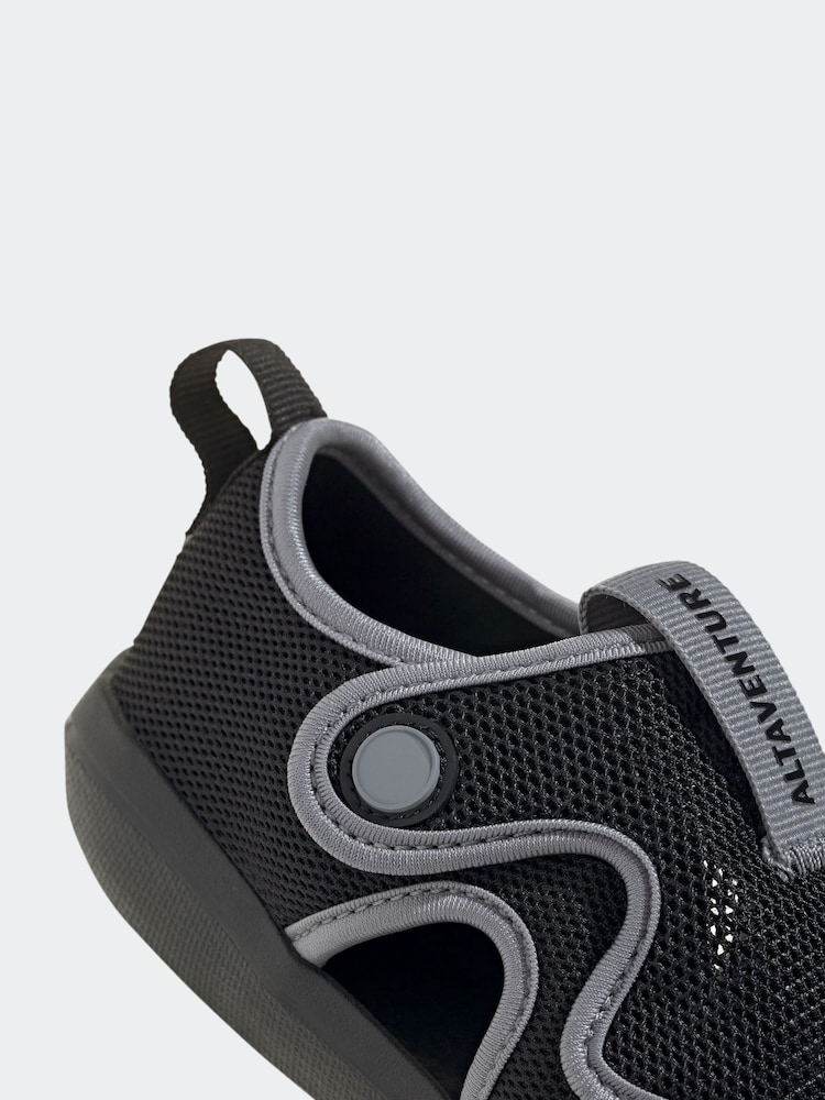 adidas Black Altaventure Sandals - Image 7 of 7