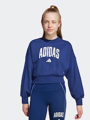 adidas Blue Sweatshirt - Image 1 of 6