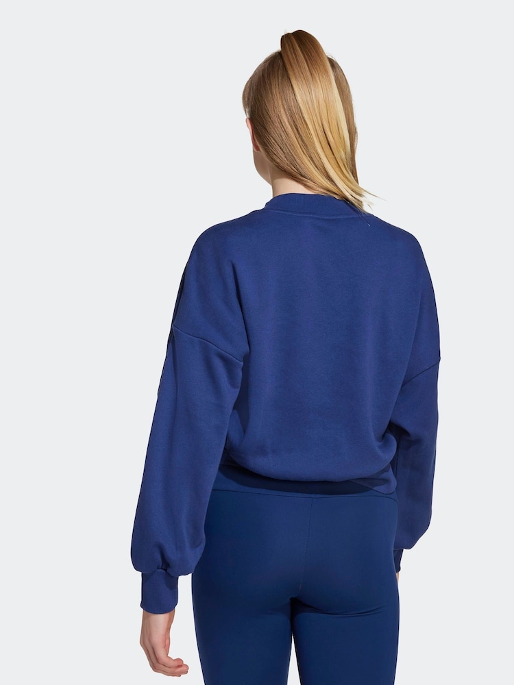 adidas Blue Sweatshirt - Image 2 of 6 adidas Blue Sweatshirt - Image 2 of 6