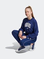 adidas Blue Sweatshirt - Image 4 of 6