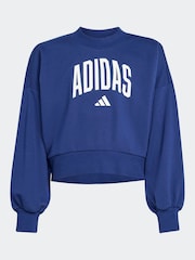 adidas Blue Sweatshirt - Image 6 of 6