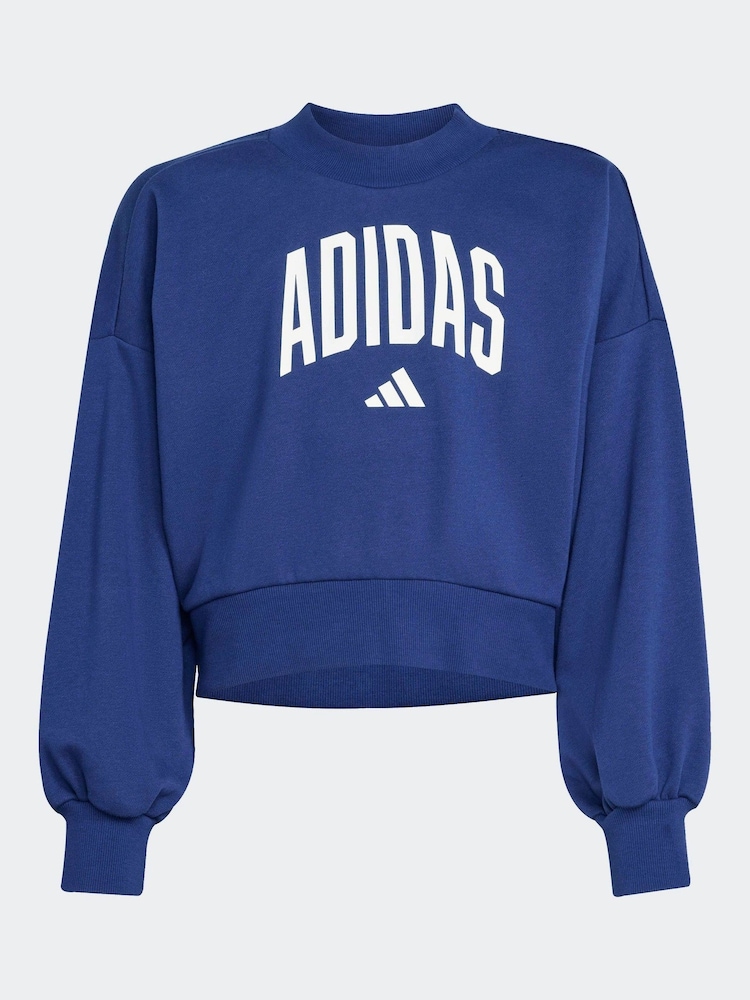 adidas Blue Sweatshirt - Image 6 of 6 adidas Blue Sweatshirt - Image 6 of 6