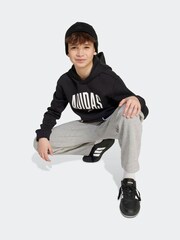 Schwarz - adidas Essentials Collegiate Hoodie Kids - Bild 3 von 5