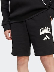 adidas Black Essentials Collegiate Hoodie & Short  Kids - Image 3 of 4
