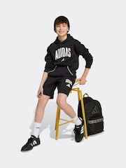 adidas Black Essentials Collegiate Hoodie & Short  Kids - Image 4 of 4