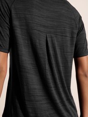 Black Crew Neck Lightweight Short Sleeve T-Shirt - Image 3 of 3