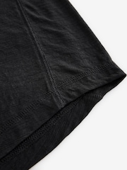 Black Active Crew Neck Lightweight Short Sleeve T-Shirt - Image 7 of 7