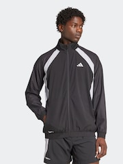 adidas Black Tech Apparel Sweat Top - Image 1 of 6