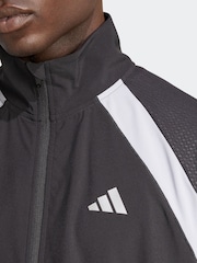 adidas Black Tech Apparel Sweat Top - Image 5 of 6