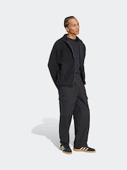 adidas Originals Black Trefoil Essentials Teddy Fleece - Image 3 of 6