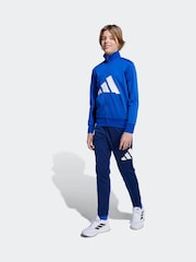 adidas Blue Essentials Climacool Kids Tracksuit - Image 1 of 8