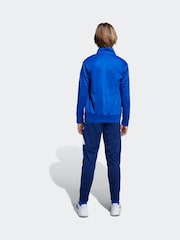adidas Blue Essentials Climacool Kids Tracksuit - Image 2 of 8