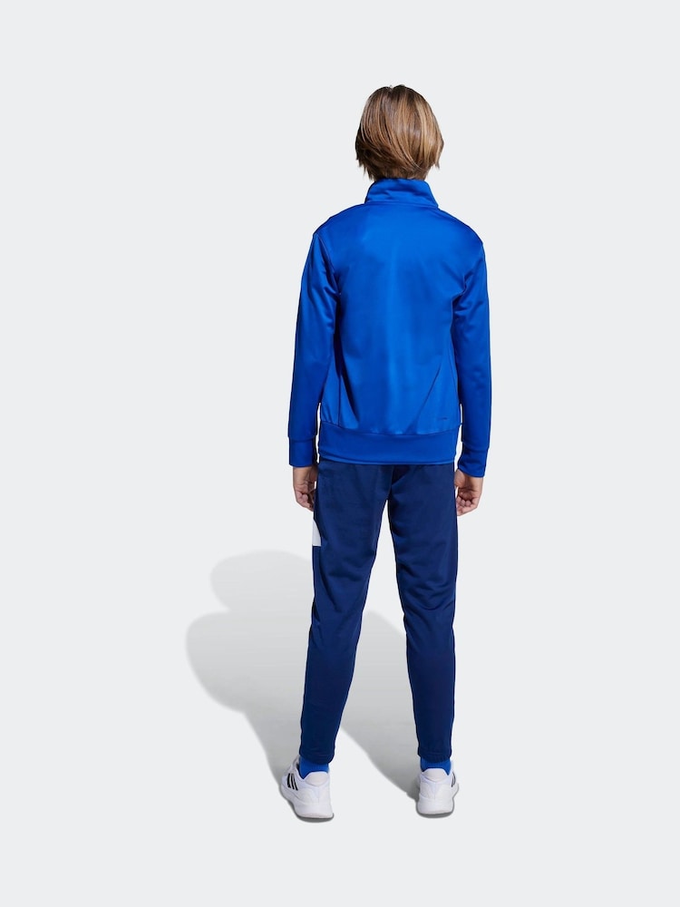adidas Blue Essentials Climacool Kids Tracksuit - Image 2 of 8