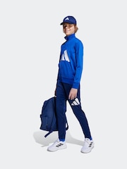 adidas Blue Essentials Climacool Kids Tracksuit - Image 3 of 8