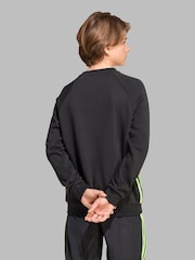 adidas Originals Black Loose Sweatshirt Kids - Image 4 of 8