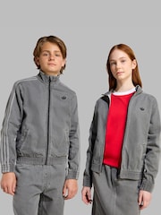 adidas Originals Natural Firebird Denim Track Jacket Kids - Image 4 of 8