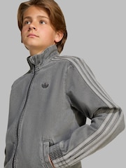 adidas Originals Natural Firebird Denim Track Jacket Kids - Image 6 of 8