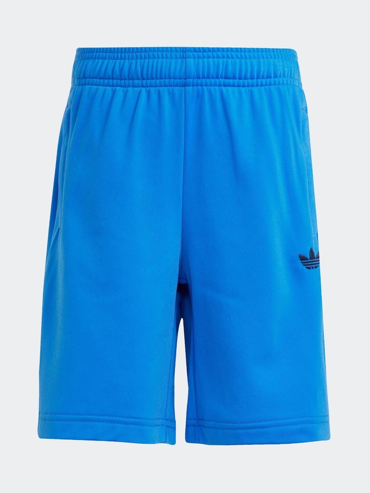 adidas Originals Blue Little Kids T-Shirt and Shorts Set - Image 8 of 8