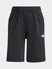 adidas Originals White Little Kids T-Shirt and Shorts Set - Image 8 of 8