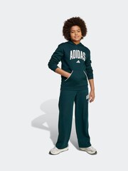 Grün - adidas Essentials Collegiate Hoodie Kids - Bild 3 von 5