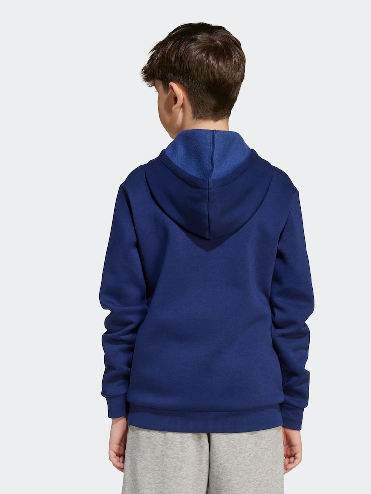 Blue Essentials Collegiate Hoodie Kids - Image 2 of 4