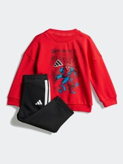 Red Marvel Spider-Man Sweatshirt and Jogger Set Infant Kids - Image 1 of 7
